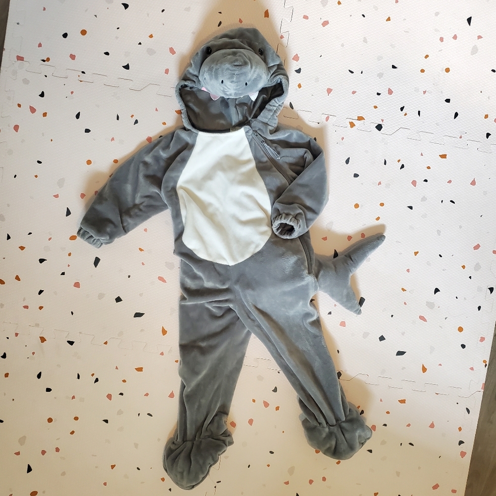 Toddler Plush Shark Halloween Costume, 2-3T
